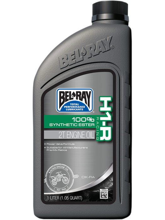 Bel Ray H1-R Racing 100% Synthetic Ester 2T Engine Oil 1L